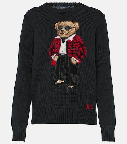 Polo Bear embroidered cotton sweater - Polo Ralph Lauren - Modalova