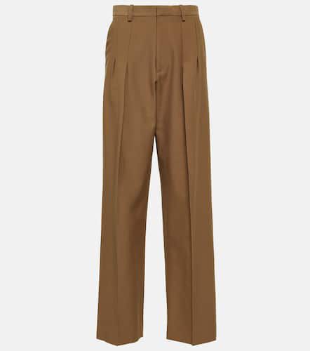 Pantalones rectos de tiro alto - Victoria Beckham - Modalova