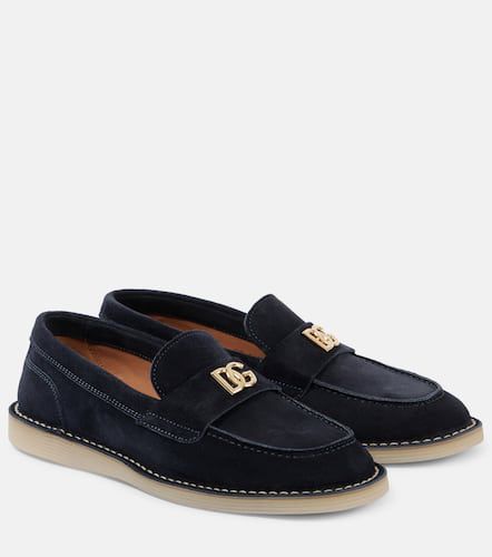 Dolce&Gabbana DG suede loafers - Dolce&Gabbana - Modalova