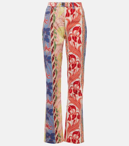 Mid-rise paisley straight-leg jeans - Etro - Modalova