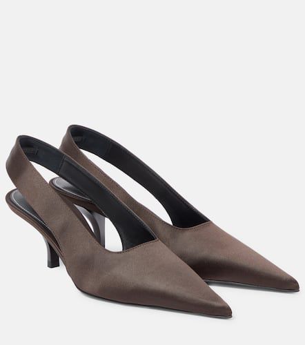 Slingback-Pumps Classic 55 aus Satin - Toteme - Modalova