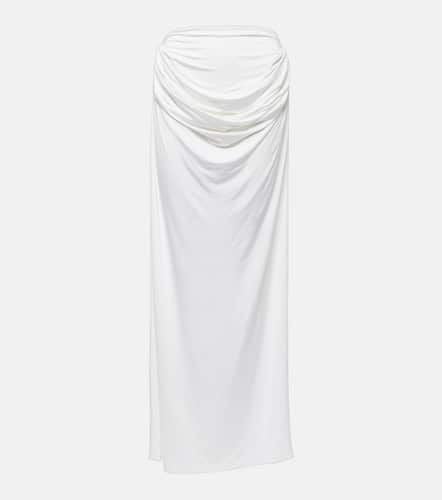 Draped jersey maxi skirt - Magda Butrym - Modalova