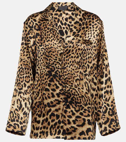 Juste leopard-print silk twill shirt - Nili Lotan - Modalova