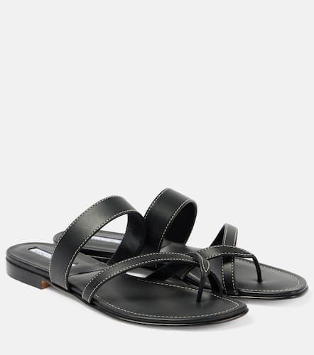 Sandalen Susacru aus Leder - Manolo Blahnik - Modalova