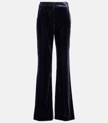 Lebone wide-leg velvet pants - Veronica Beard - Modalova