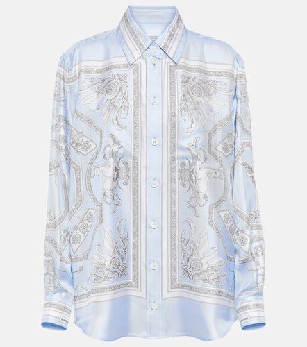 Burberry Printed silk shirt - Burberry - Modalova