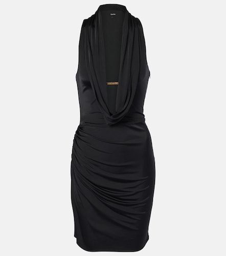 Vestido corto de jersey drapeado - Tom Ford - Modalova