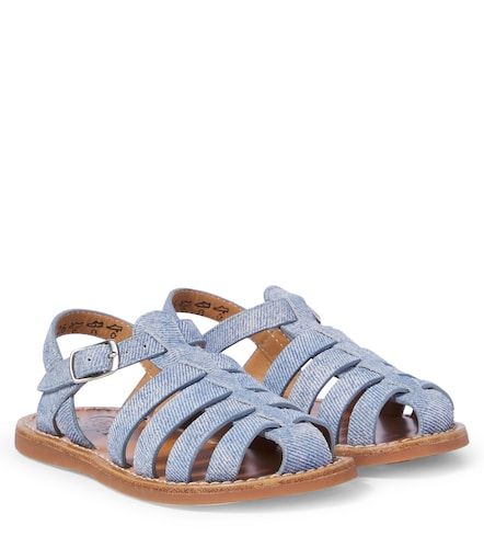 Plage-Stitch Dad leather sandals - Pom d'Api - Modalova