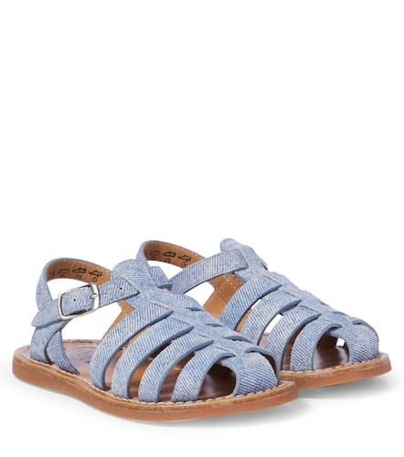Sandalias Plage-Stitch Dad de piel - Pom d'Api - Modalova