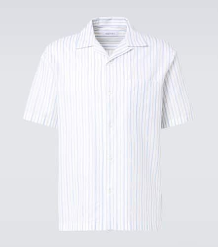 Camicia da bowling in cotone a righe - Alexander McQueen - Modalova