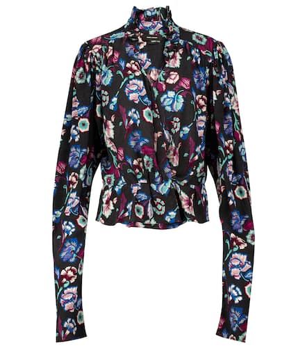 Blusa Blineali de seda floral - Isabel Marant - Modalova