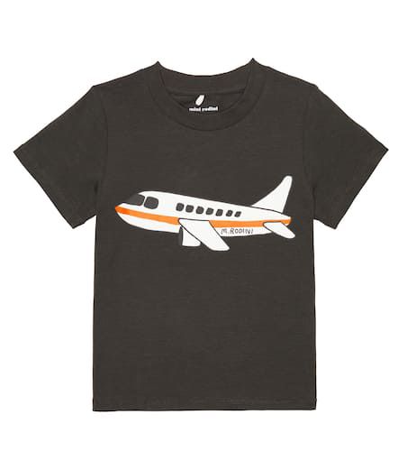 Airplane cotton-blend T-shirt - Mini Rodini - Modalova