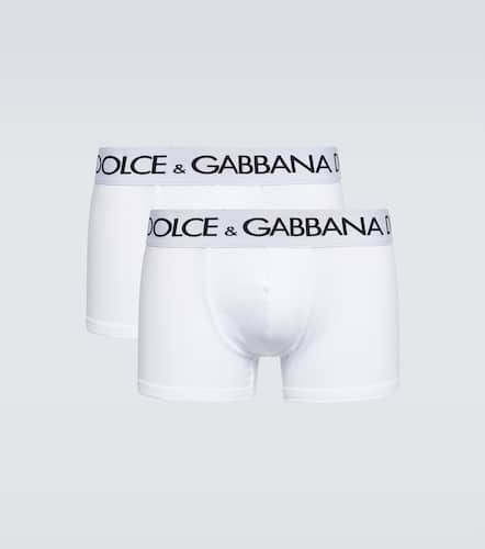Set di 2 boxer in misto cotone - Dolce&Gabbana - Modalova