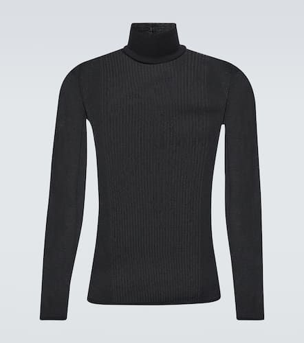 Turtleneck wool and silk tubular sweater - Givenchy - Modalova