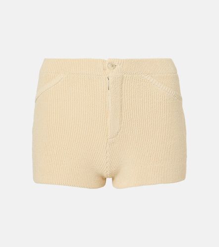 Lysi low-rise cotton-blend shorts - Aya Muse - Modalova