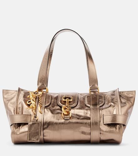 Chloé Tote Kerala 25 Large aus Metallic-Leder - Chloe - Modalova