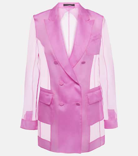 Blazer Negrar de organza de seda - Max Mara - Modalova