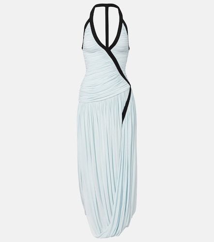 Suspended ruched jersey maxi dress - Christopher Esber - Modalova