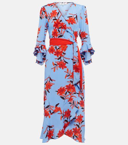 Rollins floral wrap dress - Diane von Furstenberg - Modalova