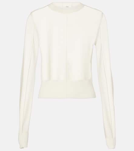 Chloé Cropped-Pullover aus Wolle - Chloe - Modalova