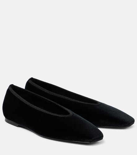 Ballerinas Minimalist aus Samt - Toteme - Modalova