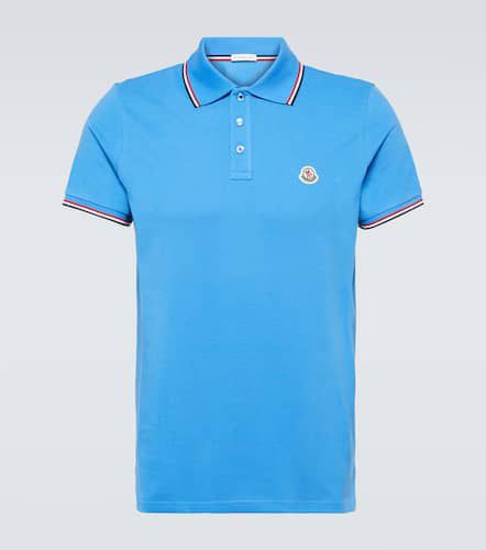 Moncler Polo in cotone piqué - Moncler - Modalova