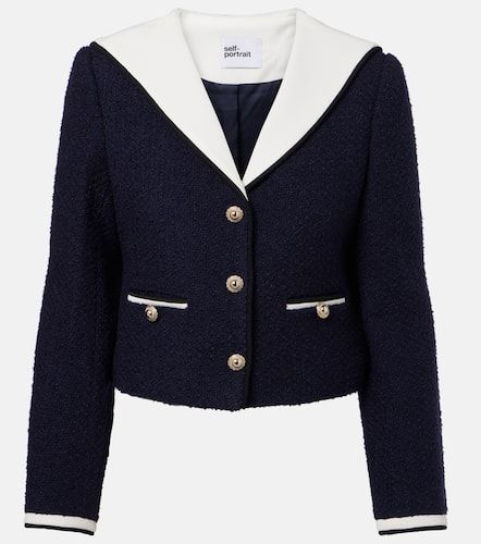 Self-Portrait Boucle jacket - Self-Portrait - Modalova