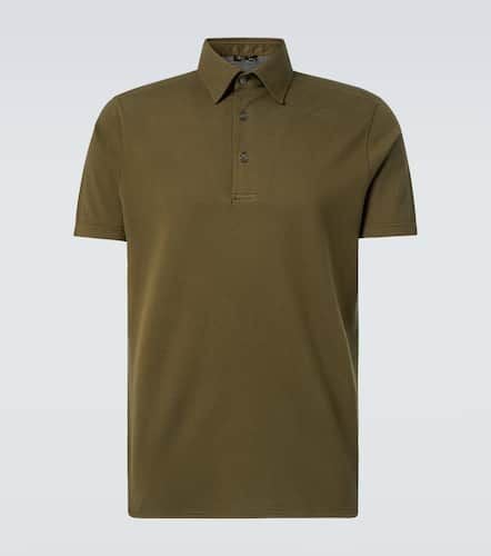 Cotton piquÃ© polo shirt - Loro Piana - Modalova