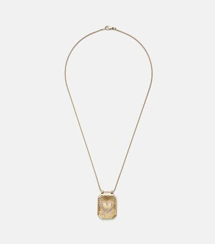 Heart 18kt pendant necklace with diamonds - Marie Lichtenberg - Modalova
