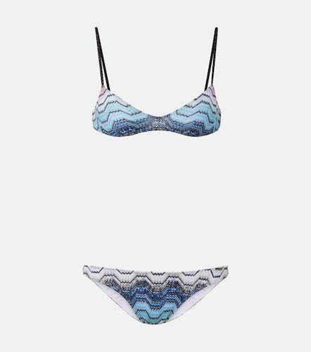 Missoni Bikini de lamé en zigzag - Missoni - Modalova