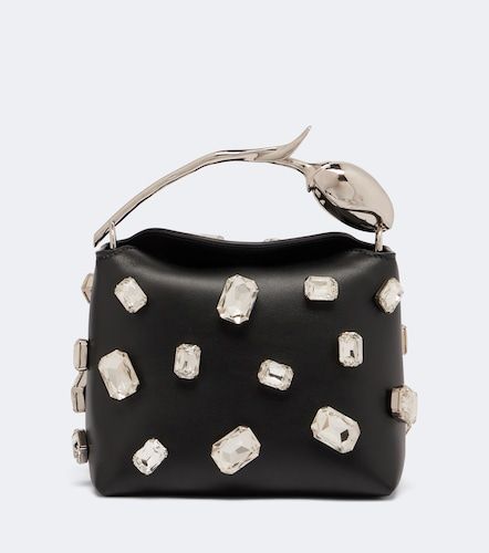 Bloom Mini embellished leather top-handle bag - Erdem - Modalova