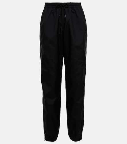 Zip-cuff high-rise sweatpants - Wardrobe.NYC - Modalova