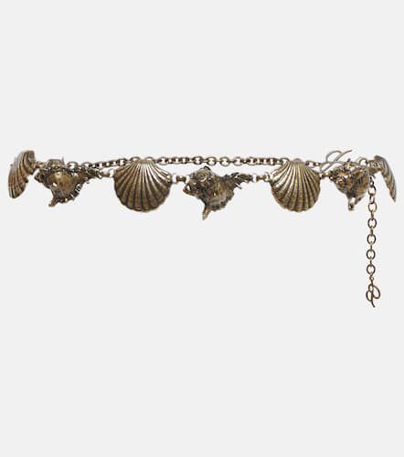 Blumarine Seashell-embellished belt - Blumarine - Modalova