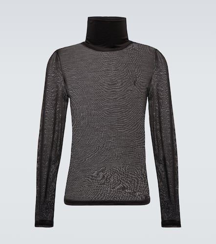 Silk turtleneck sweater - Saint Laurent - Modalova