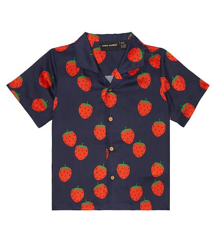 Camicia in twill di fragole - Mini Rodini - Modalova