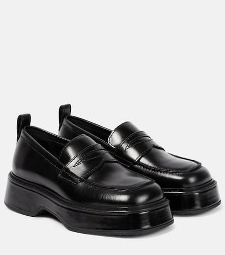 Ami Paris Leather platform loafers - Ami Paris - Modalova