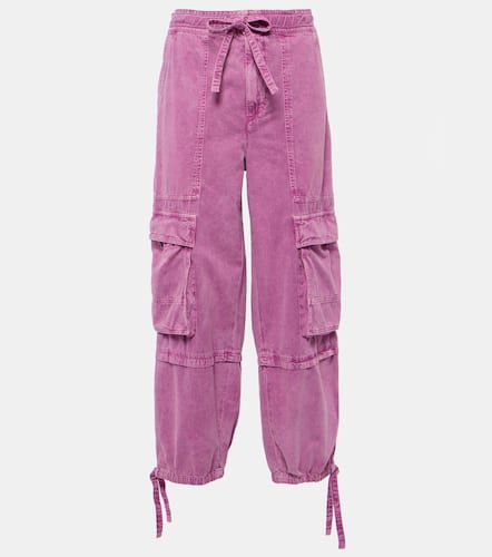 Ivy mid-rise denim cargo pants - Marant Etoile - Modalova