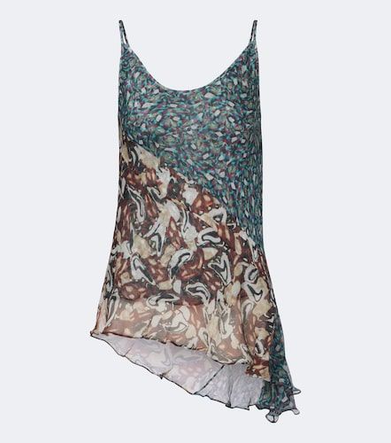 Printed asymmetric top - Dries Van Noten - Modalova