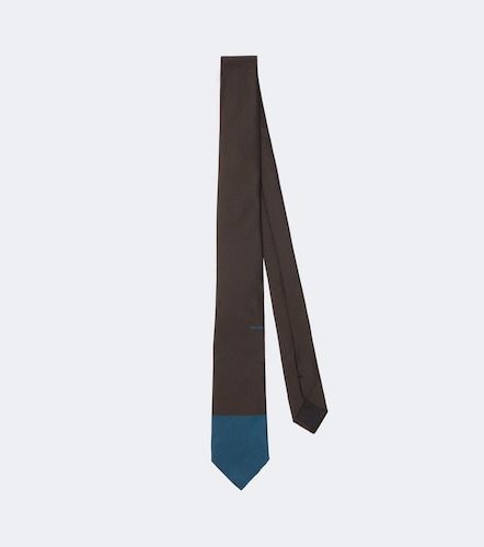 Prada Corbata de seda con logo - Prada - Modalova