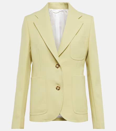 Single-breasted gabardine blazer - Victoria Beckham - Modalova