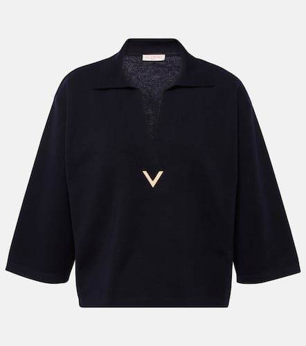 Valentino Top VGold aus Schurwolle - Valentino - Modalova