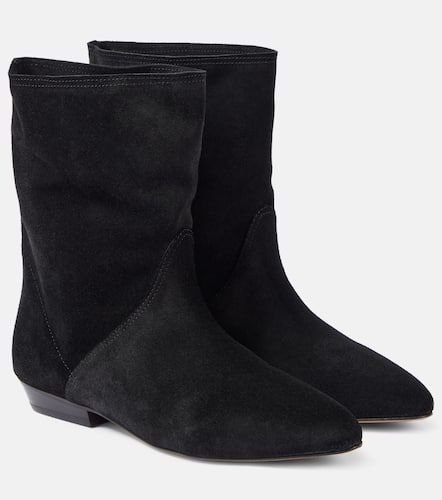 Ankle Boots Slaine aus Veloursleder - Isabel Marant - Modalova