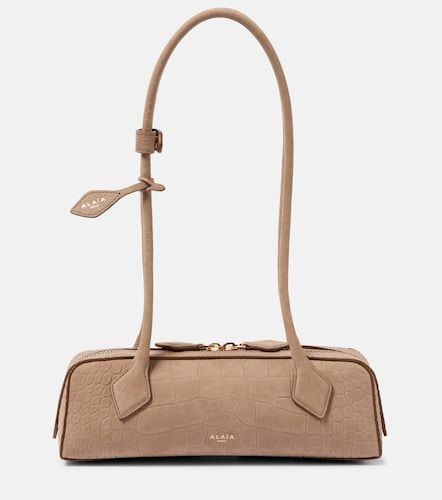 Le Teckel Small croc-effect shoulder bag - Alaia - Modalova