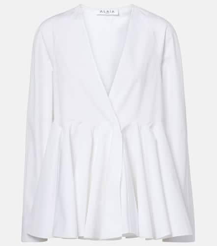 Alaïa Blouse en coton - Alaia - Modalova
