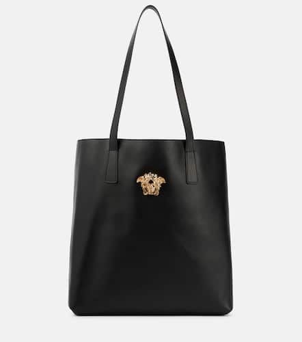 La Medusa Large leather tote bag - Versace - Modalova