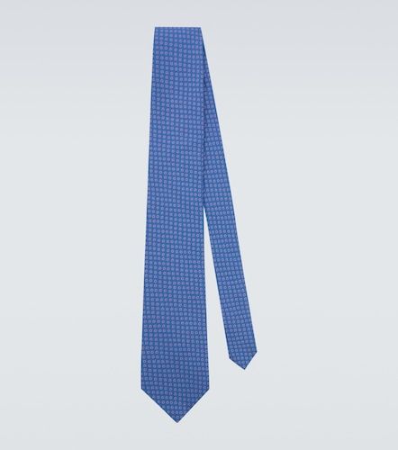 Charvet Polka-dot silk jacquard tie - Charvet - Modalova