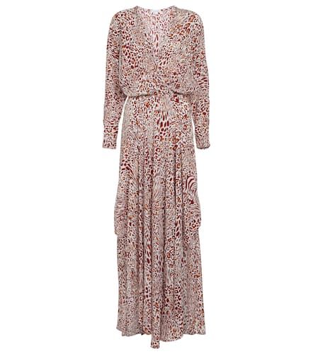 Robe longue Ilona imprimée - Poupette St Barth - Modalova