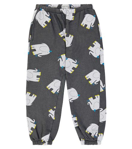 Printed cotton jersey sweatpants - Bobo Choses - Modalova