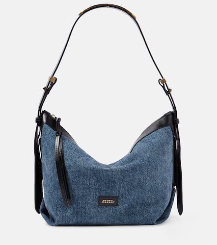 Borsa a spalla Leyden Small in denim - Isabel Marant - Modalova