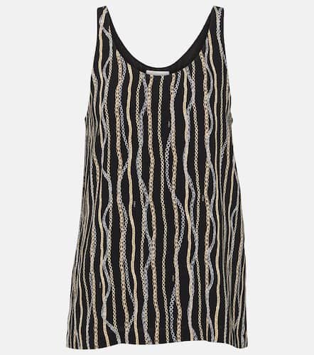 Chloé Printed silk tank top - Chloe - Modalova